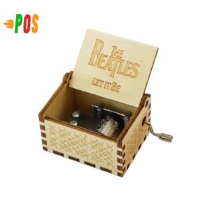 Cajita Musical con Manivela The Beatles
