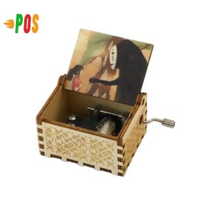 Cajita Musical con Manivela Spirited Away