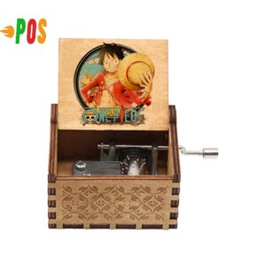 Cajita Musical con Manivela One Piece