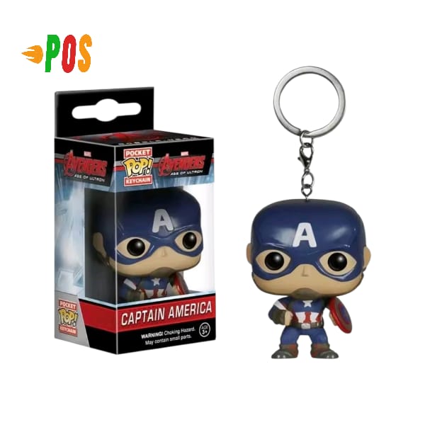 Llavero Pocket Pop Capitan America